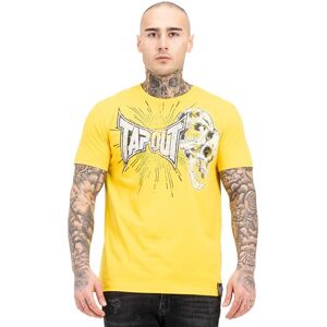 TapouT Herr T-shirt normal passform Blade, gul/svart, XXL TapouT Herr T-shirt normal passform Blade, gul/svart, XXL