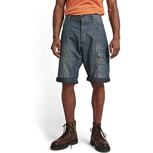 G-STAR RAW Herr bärande cargo shorts, Blå (Antic Faded Aegean Blue C611-d096), 30W (Normal) G-STAR RAW Herr bärande cargo shorts, Blå (Antic Faded Aegean Blue C611-d096), 30W (Normal)