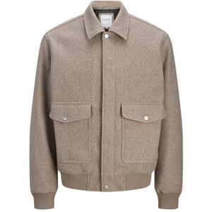 JACK & JONES herr Jjshane Short Bomber, Grige, m, Greige, M JACK & JONES herr Jjshane Short Bomber, Grige, m, Greige, M