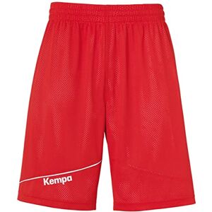 Kempa Herr vändbara klassiska shorts, röd/vit, M Kempa Herr vändbara klassiska shorts, röd/vit, M