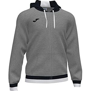 Joma 2XS Komfort II huvjacka, Unisex-vuxen, Grå Melange-svart Joma 2XS Komfort II huvjacka, Unisex-vuxen, Grå Melange-svart
