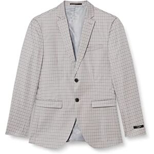 JACK & JONES Jprfranco Check Blazer kostymjacka herr, Petrified ek/kontroller: Super Slim Fit, 52 JACK & JONES Jprfranco Check Blazer kostymjacka herr, Petrified ek/kontroller: Super Slim Fit, 52