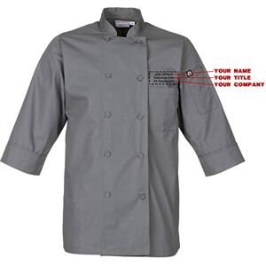 Chef Works Colour by A934-XS 3/4 ärmjacka, X-Small, grå Chef Works Colour by A934-XS 3/4 ärmjacka, X-Small, grå