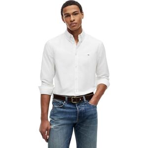 Tommy Jeans herr TJM REG OXFORD SHIRT EXT L/S skjorta, vit, 3XL, Vit (Ecru), 3XL Tommy Jeans herr TJM REG OXFORD SHIRT EXT L/S skjorta, vit, 3XL, Vit (Ecru), 3XL