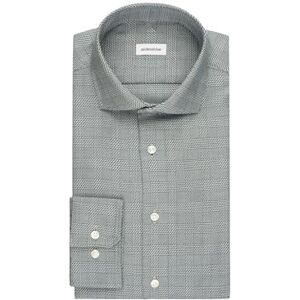 Seidensticker Silkesdekal herr business skjorta – slim fit – strykfri – Kent krage – långärmad – 100% bomull, Turkos, 44 SE Seidensticker Silkesdekal herr business skjorta – slim fit – strykfri – Kent krage – långärmad – 100% bomull, Turkos, 44 SE