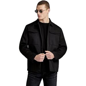 G-STAR RAW Herr Chore Overshirt jacka, Svart (Dk Black C900-6484), M G-STAR RAW Herr Chore Overshirt jacka, Svart (Dk Black C900-6484), M