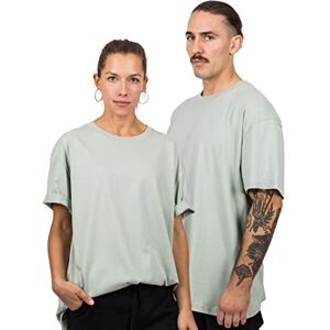 Blackskies Team oversize tung huvtröja t-shirt med flock streetwear lyxig tröja herr dam tröja tröja tröja med flock, Sage grön, XL Blackskies Team oversize tung huvtröja t-shirt med flock streetwear lyxig tröja herr dam tröja tröja tröja med flock, Sage grön, XL