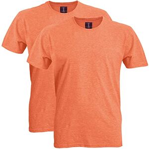 Gildan 64000 – Softstyle kortärmad t-shirt för män, Ljung orange (2-pack), XXL Gildan 64000 – Softstyle kortärmad t-shirt för män, Ljung orange (2-pack), XXL