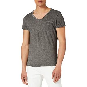 KEY LARGO Soda New V-hals T-shirt för män, mörkgrå (1102), 3XL EU KEY LARGO Soda New V-hals T-shirt för män, mörkgrå (1102), 3XL EU