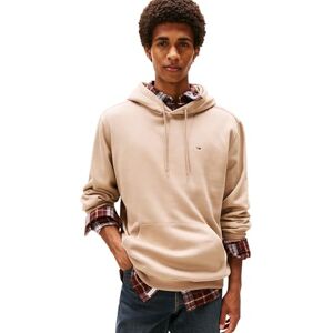 Tommy Jeans herr TJM REG S FLAG HOODIE DM0DM20742, beige, XS, Beige (kustbrungrått), XS Tommy Jeans herr TJM REG S FLAG HOODIE DM0DM20742, beige, XS, Beige (kustbrungrått), XS