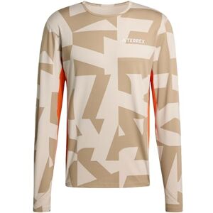 adidas Mezczyzni Multi Synthetic Base Layer Long Sleeve, wonder alumina/blanch cargo, M adidas Mezczyzni Multi Synthetic Base Layer Long Sleeve, wonder alumina/blanch cargo, M