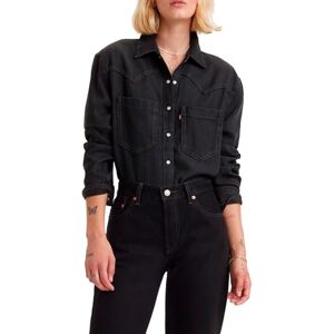 Levi's Teodora western skjorta skjorta med button-down-krage, Dark Ages 2, S Levi's Teodora western skjorta skjorta med button-down-krage, Dark Ages 2, S
