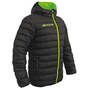 Givova , jacka Holland black/green fluo XXX-Small Givova , jacka Holland black/green fluo XXX-Small