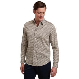 Ted Baker ALPHAIS-LS Regular Fit Geo Shirt Ted Baker ALPHAIS-LS Regular Fit Geo Shirt