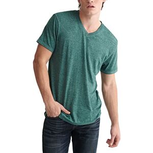 Lucky Brand Venice Burnout T-shirt med v-hals för män, S Lucky Brand Venice Burnout T-shirt med v-hals för män, S