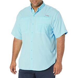 Columbia Men's Tamiami II Short Sleeve Fishing Shirt (Gulf Stream, Large) Columbia Men's Tamiami II Short Sleeve Fishing Shirt (Gulf Stream, Large)