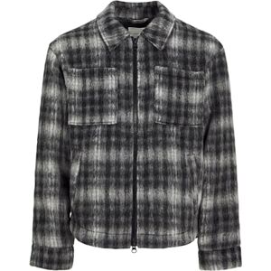 JACK & JONES Jcounion Check jacka, grå flanell, l, Grå flanell, L JACK & JONES Jcounion Check jacka, grå flanell, l, Grå flanell, L