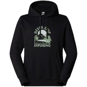 The North Face Outdoor Graphic Huvtröja för män, Tnf Black, XS The North Face Outdoor Graphic Huvtröja för män, Tnf Black, XS