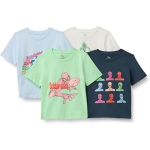 Amazon Essentials pojkar Aeby16419 Disney kortärmad T-shirt för pojkar och småbarn (förpackning med 4), Spindelmannen, L Amazon Essentials pojkar Aeby16419 Disney kortärmad T-shirt för pojkar och småbarn (förpackning med 4), Spindelmannen, L