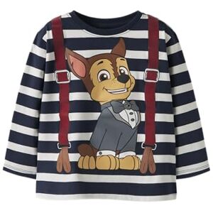 NAME IT Nmmnakul Paw Ls Nreg Top Cplg, marinblå blazer, 104 NAME IT Nmmnakul Paw Ls Nreg Top Cplg, marinblå blazer, 104
