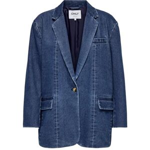 ONLY Onlcory Ls DNM Blazer Gua, medium blå denim, l, Mellanblå denim, L ONLY Onlcory Ls DNM Blazer Gua, medium blå denim, l, Mellanblå denim, L