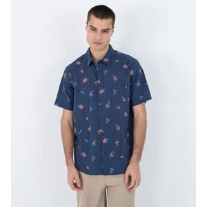 Hurley One and Only Lido Stretch Ss herrskjorta Hurley One and Only Lido Stretch Ss herrskjorta