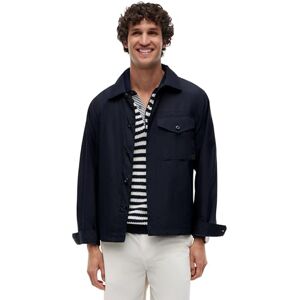 Tommy Hilfiger Herr Extra Lw Skjorta Jacka MW0MW42512, BLUE, S Tommy Hilfiger Herr Extra Lw Skjorta Jacka MW0MW42512, BLUE, S