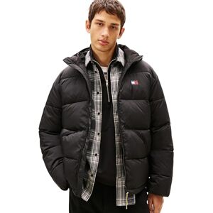 Tommy Jeans herr TJM VAIL HOODED PUFFER EXT DM0DM2296 pufferjacka, SVART (svart), S, svart (svart), S Tommy Jeans herr TJM VAIL HOODED PUFFER EXT DM0DM2296 pufferjacka, SVART (svart), S, svart (svart), S
