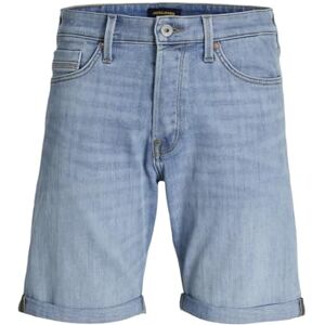JACK & JONES Jjichris Jjwood shorts Ge 515 Sn, Blå denim, S JACK & JONES Jjichris Jjwood shorts Ge 515 Sn, Blå denim, S