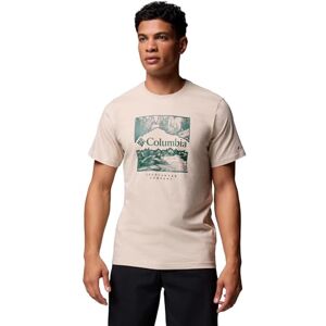 Columbia CSC Seasonal Logo t-shirt, Upplev ultimat komfort med ultralen ekologisk bomull, med stretch-passform och ribbad krage herr Columbia CSC Seasonal Logo t-shirt, Upplev ultimat komfort med ultralen ekologisk bomull, med stretch-passform och ribbad krage herr