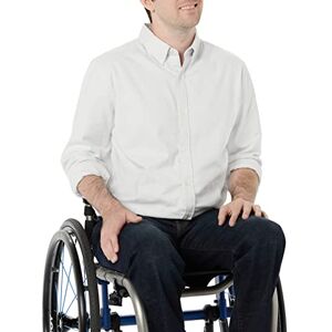 Amazon Essentials Herr Slim-Fit långärmad stretch Oxford skjorta, ljusgrå vertikal rand, X-Large Amazon Essentials Herr Slim-Fit långärmad stretch Oxford skjorta, ljusgrå vertikal rand, X-Large