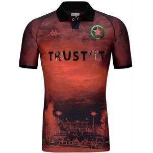 Kappa Kombat Pro 2025 Away Red Star Act Jersey Röd storlek M, Nät, M Kappa Kombat Pro 2025 Away Red Star Act Jersey Röd storlek M, Nät, M