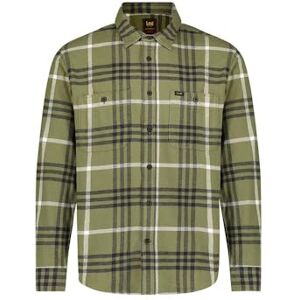 Lee Worker Shirt 2.0 skjorta för män, Mercantile Green, S Lee Worker Shirt 2.0 skjorta för män, Mercantile Green, S
