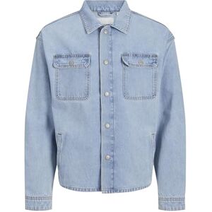 JACK & JONES JACK&JONES JJICHASE JJOVERSHIRT MF 903 NOOS, Ljusblå denim, XL JACK & JONES JACK&JONES JJICHASE JJOVERSHIRT MF 903 NOOS, Ljusblå denim, XL