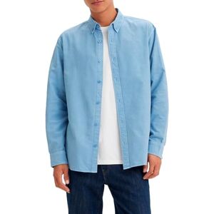 Levi's Authentic Button Down Skjorta för män, klädfärg, S Levi's Authentic Button Down Skjorta för män, klädfärg, S