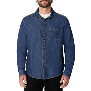 Amazon Essentials mäns normal passform långärmad skjorta med knappar, Sten medium tvätt, XXL Amazon Essentials mäns normal passform långärmad skjorta med knappar, Sten medium tvätt, XXL