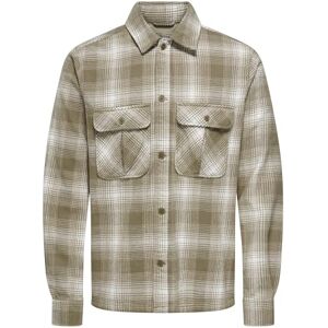 Only & Sons Onscedric Life Check Overshirt Noos skjorta jacka, Höstkjol, XL Only & Sons Onscedric Life Check Overshirt Noos skjorta jacka, Höstkjol, XL