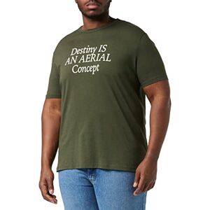 United kortärmad T-shirt för män, Verde Militare 27v, XS United kortärmad T-shirt för män, Verde Militare 27v, XS
