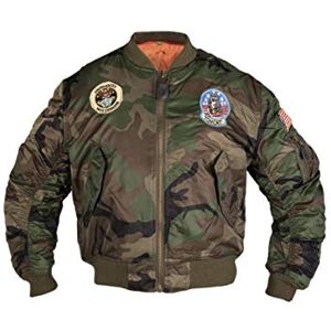 Mil-Tec Bomberjacka Woodland Barn, Gr. L Mil-Tec Bomberjacka Woodland Barn, Gr. L