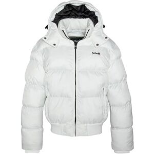 Schott NYC mäns Chicago-Blanc-XL dunjacka, vit, Vitt, XL Schott NYC mäns Chicago-Blanc-XL dunjacka, vit, Vitt, XL