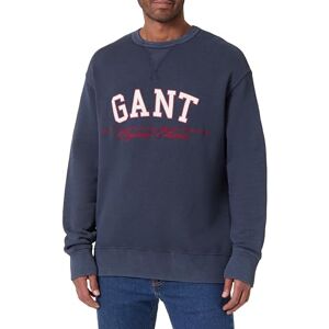GANT Graphic Sweatshirt, Kvällsblå, M GANT Graphic Sweatshirt, Kvällsblå, M
