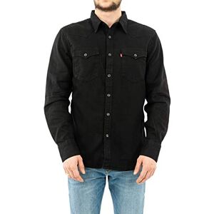 Levi's herr Tröja Barstow Western Standard, Marble Black Denim Rinse, S Levi's herr Tröja Barstow Western Standard, Marble Black Denim Rinse, S