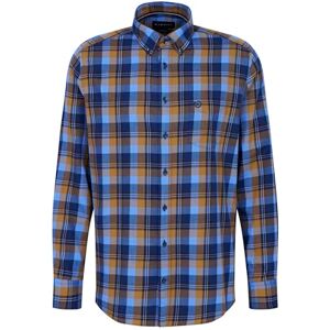 bugatti Fritidsskjorta för män 1:1 arm, BRUN, XL bugatti Fritidsskjorta för män 1:1 arm, BRUN, XL