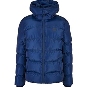 Urban Classics Herrjacka, dunjacka, huva, pufferjacka, vinterjacka, quiltad jacka, fodrad med avtagbar huva i många färger, storlekar S – 5XL, Rymdblå, 3XL Urban Classics Herrjacka, dunjacka, huva, pufferjacka, vinterjacka, quiltad jacka, fodrad med avtagbar huva i många färger, storlekar S – 5XL, Rymdblå, 3XL