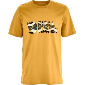 Fjällräven Herr Multicolor Logo T-shirt, Ochre, L, ockra, L Fjällräven Herr Multicolor Logo T-shirt, Ochre, L, ockra, L