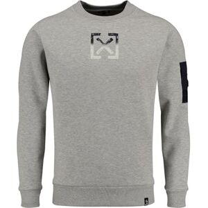 KEY LARGO KEYLARGO Herr Klelection Round Sweatshirt, Grå mel. (1105), XXL KEY LARGO KEYLARGO Herr Klelection Round Sweatshirt, Grå mel. (1105), XXL