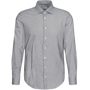 Seidensticker Silkesdekal herr business skjorta – slim fit – lätt att stryka – Kent krage – långärmad – 100% bomull, blå, 42 SE Seidensticker Silkesdekal herr business skjorta – slim fit – lätt att stryka – Kent krage – långärmad – 100% bomull, blå, 42 SE