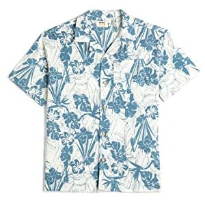 Koton Boys's linne blommig tryckt kortärmad ficka detalj skjorta, Beige design (0d5), 6-7 �r Koton Boys's linne blommig tryckt kortärmad ficka detalj skjorta, Beige design (0d5), 6-7 �r