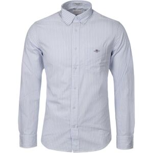 GANT Herr REG POPLIN randig skjorta klassisk skjorta, ljusblå blå, standard, ljusblå, S GANT Herr REG POPLIN randig skjorta klassisk skjorta, ljusblå blå, standard, ljusblå, S