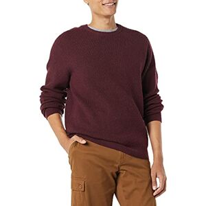 Amazon Essentials Herr långärmad mjuk beröring våffelsöm rund hals, vinröd, medium Amazon Essentials Herr långärmad mjuk beröring våffelsöm rund hals, vinröd, medium